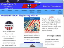 Tablet Screenshot of meigstnelections.com